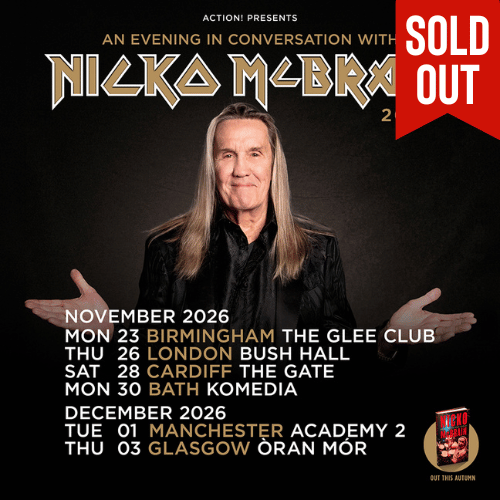 Nicko McBrain – An Evening In Conversation With